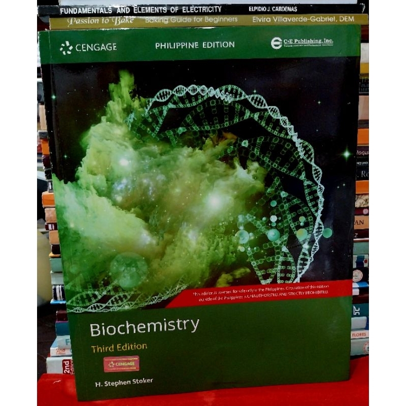 Biochemistry By Stoker ( 3rd Ed) | Shopee Philippines