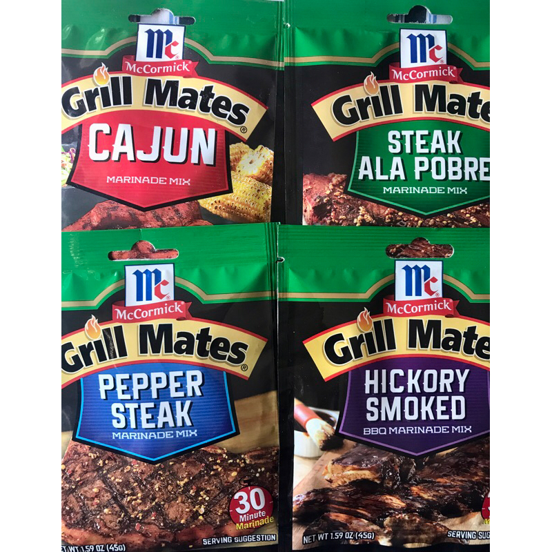 McCormick GrillMates Pepper Steak Steak Ala Pobre Hickory Smoked