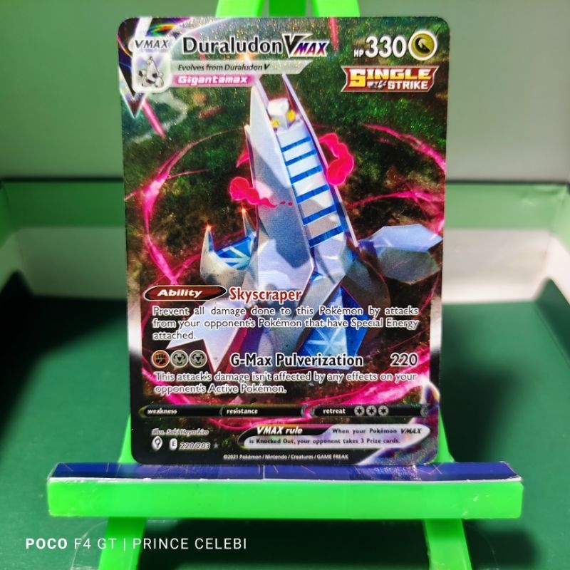 Pokemon TCG - Duraludon Vmax Secret Rare | Shopee Philippines