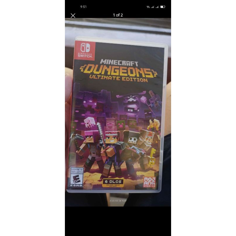 Minecraft Dungeons Ultimate Edition (Nintendo Switch) (European Version)