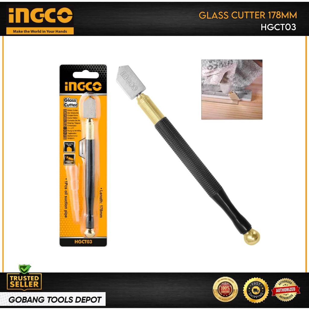 Ingco Diamond Blade Glass Cutter Hgct03 Shopee Philippines