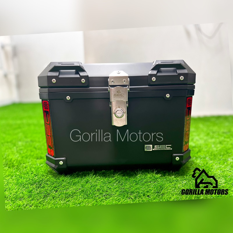 SEC Kryptonite 45L Top Box for Motorcycle | Shopee Philippines