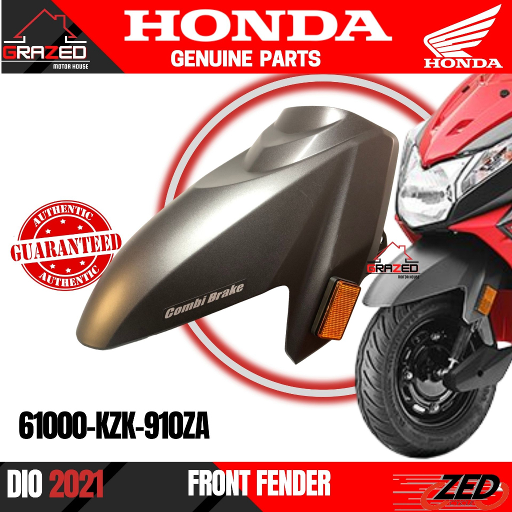 FRONT FENDER for Honda Dio 2021 61000 KZK 910ZA GENUINE Shopee Philippines