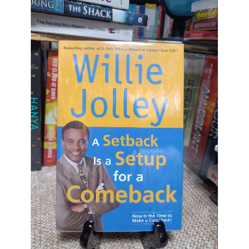 A SETBACK IS A SETUP FOR A COMEBACK by WILLIE JOLLEY (PAPERBACK ...