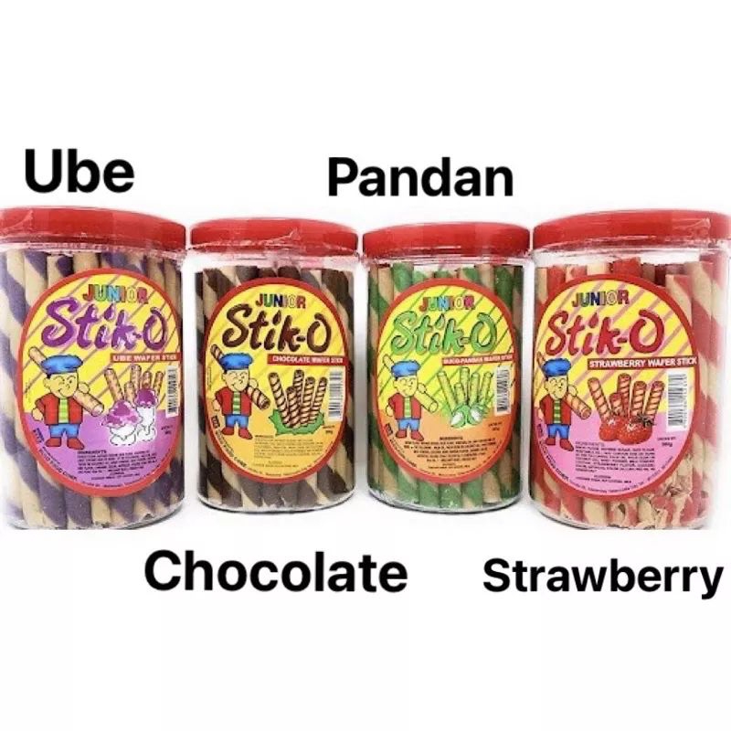 STIKO Wafer Sticks Chocolate / Strawberry/ Ube / Pandan 380g Shopee