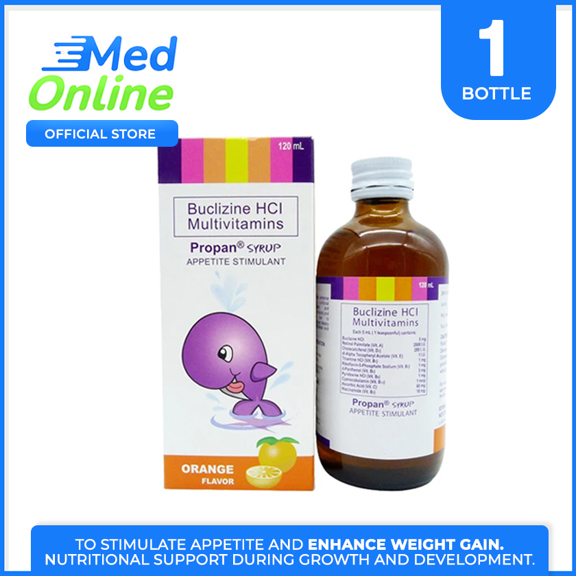 Propan Appetite Stimulant 120ml Syrup Shopee Philippines