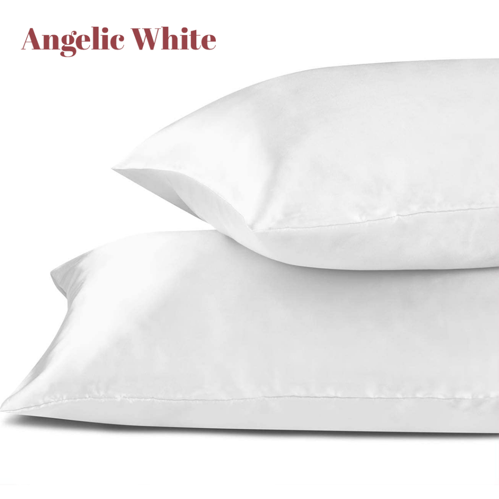 Satin Silk Pillowcase 2pcs Elegant Satin Good Quality Fabric Shopee Philippines