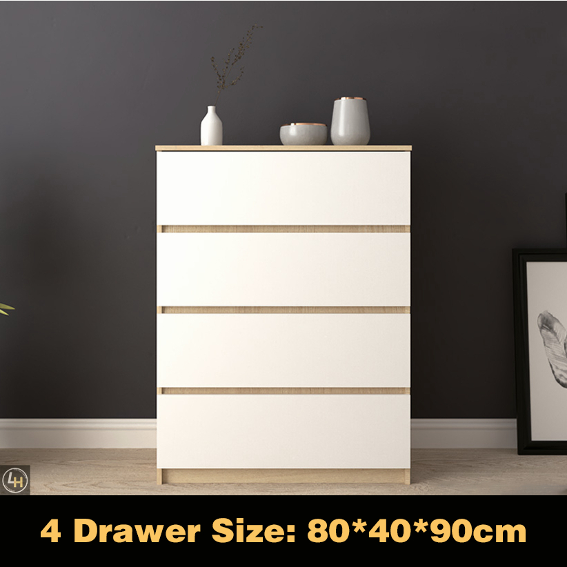 LIVING 6 Tiers Chest of drawers 2 in 1 chest of drawers Wooden chest of ...