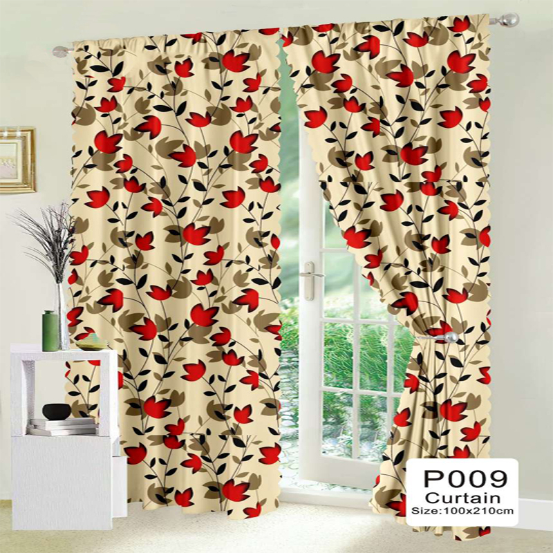 New Design 100x210CM Curtain For Window Kurtina Door Curtain Lace ...