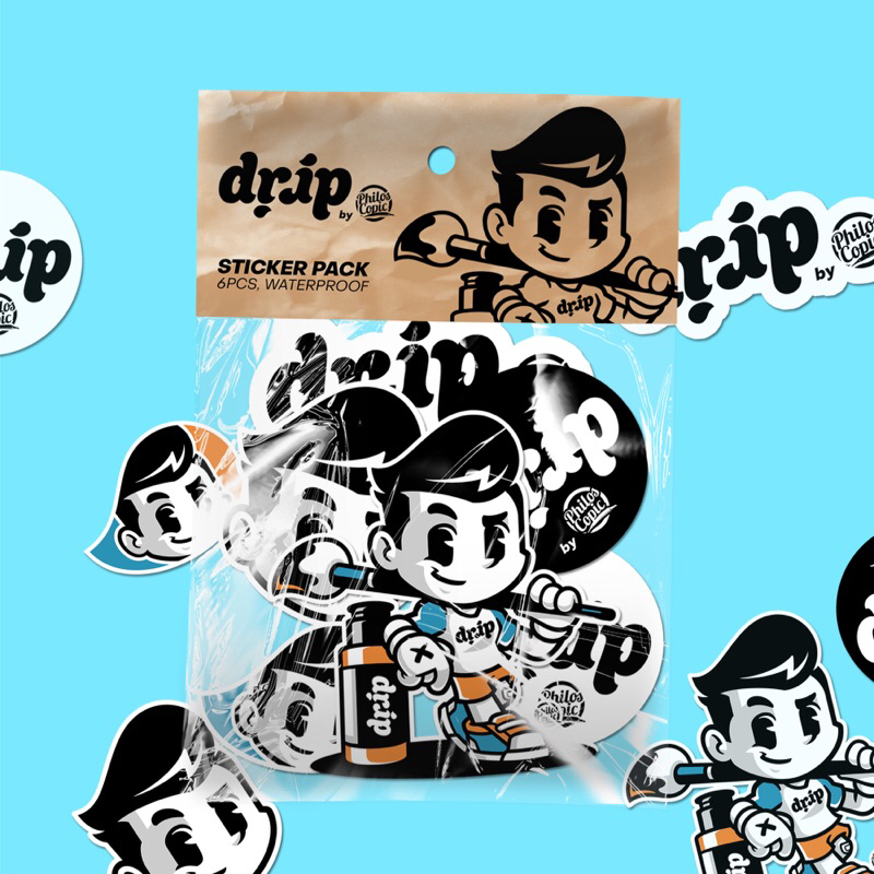 Drip by Philoscopic STICKER PACK - Series No. 1 | Shopee Philippines