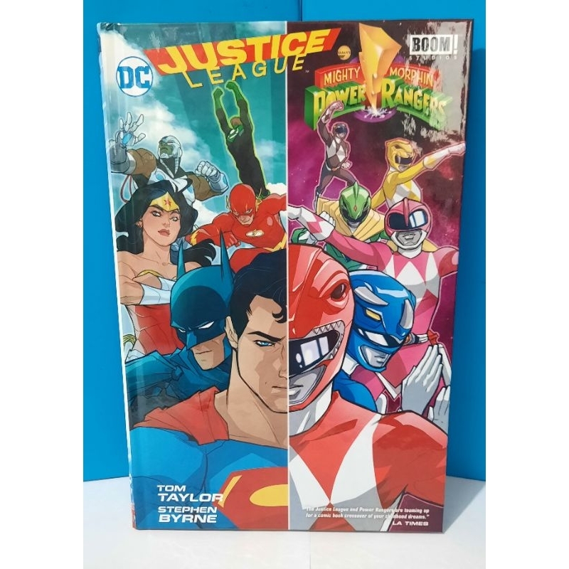 Justice League Power Rangers Comic Book (Hardcover) | Shopee Philippines
