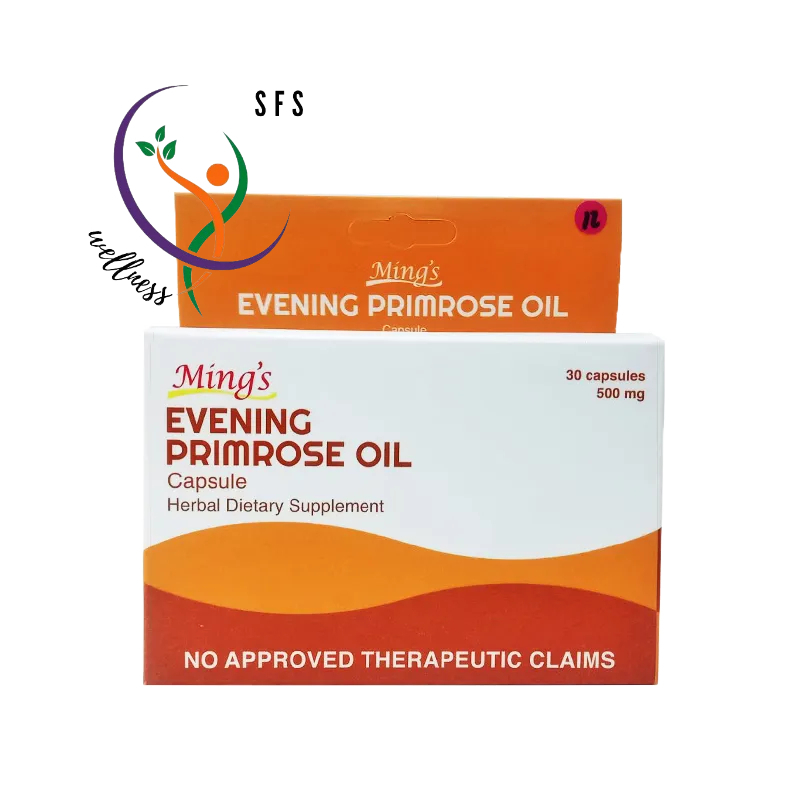 MING'S EVENING PRIMROSE OIL HERBAL DIETARY SUPPLEMENT (30 CAPSULES