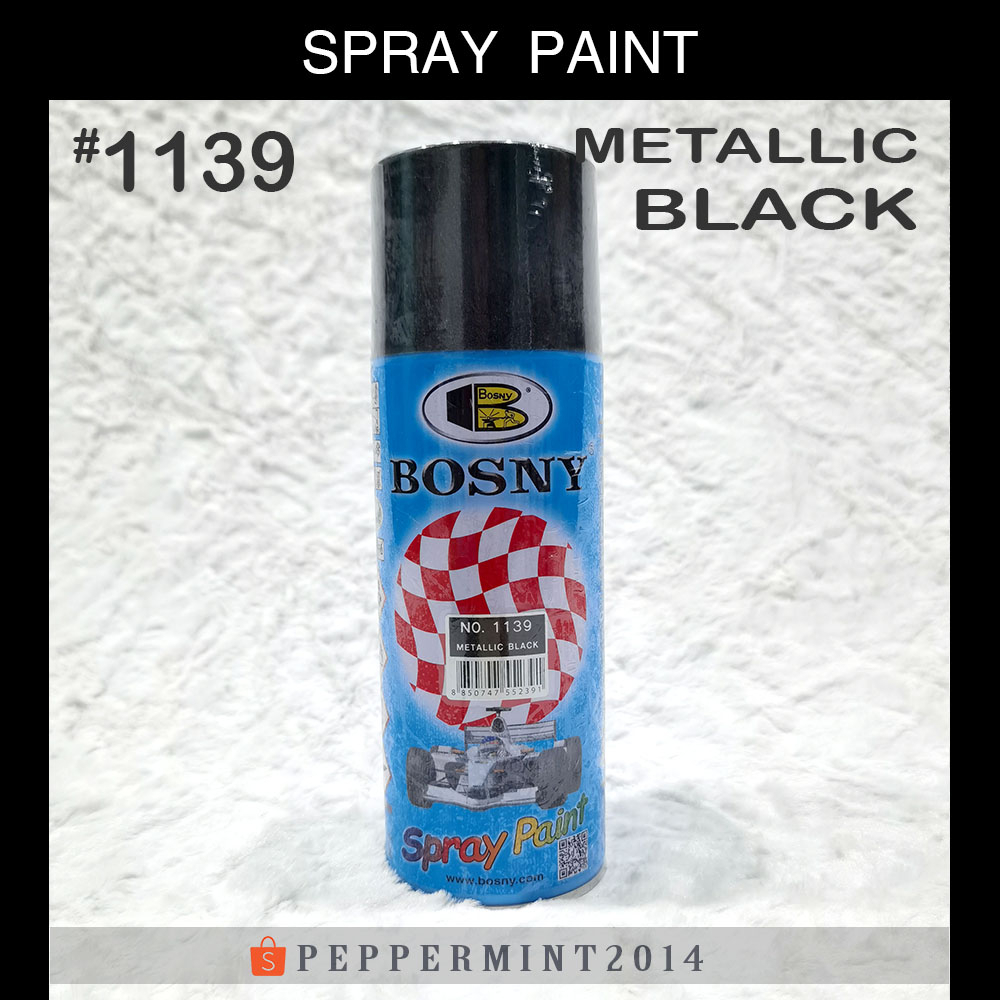 Original Authentic Bosny 100 Pure Acrylic Spray Paint Gold Metallic