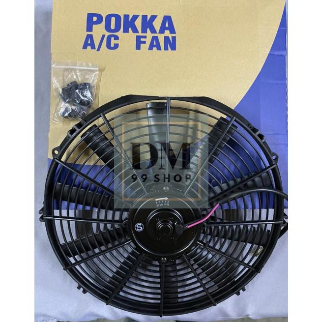 COD Auxiliary Fan POKKA 24Vx80W (14") High Quality Car Aircon Parts Shopee Philippines