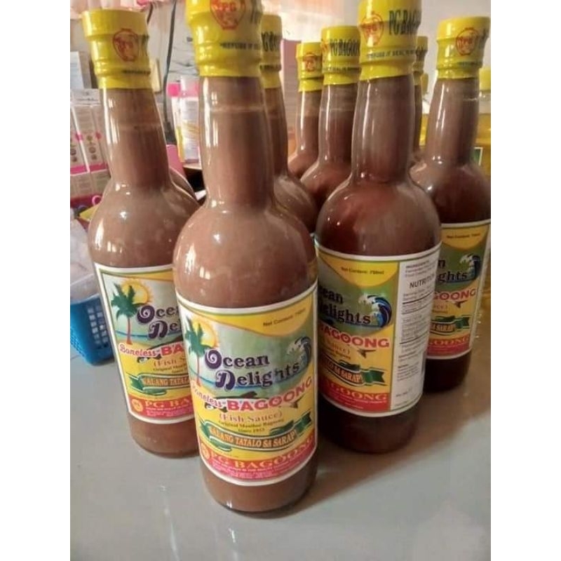 Pangasinan Ocean Delights Boneless Bagoong (Original) | Shopee Philippines