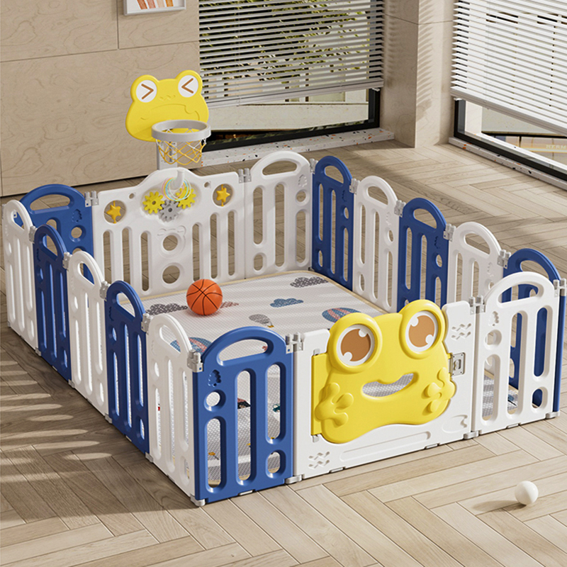 foldable PARTY fence playfence with playmat, ring, balls, 25 ocean ball