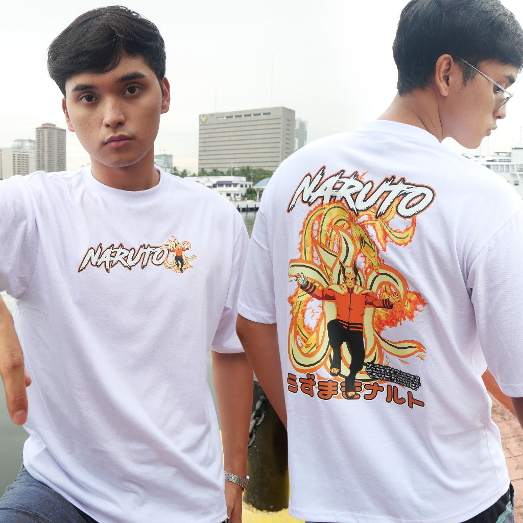 Naruto v1 - Anime Oversized Shirt - Hokage Naruto - KM APPAREL - Plus ...