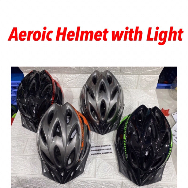 Aeroic helmet 2024 with light