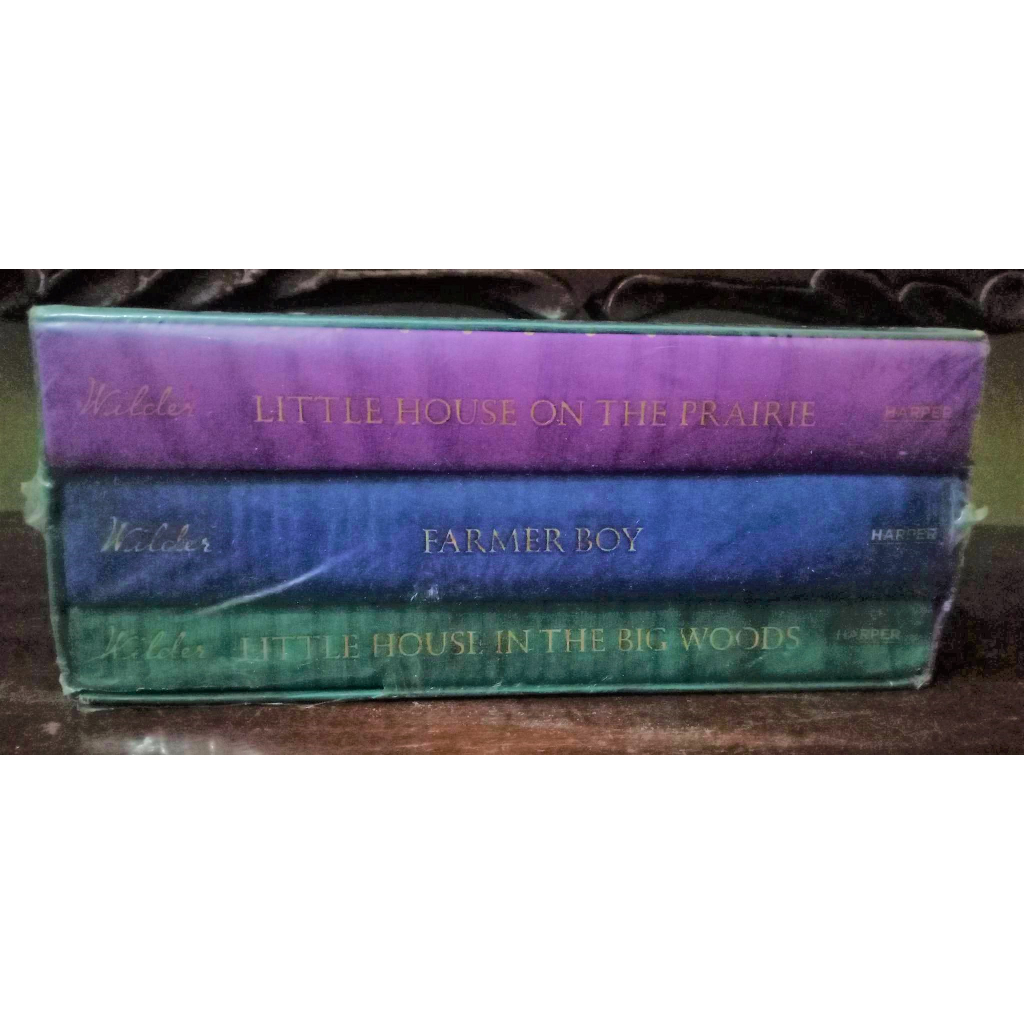 LITTLE HOUSE BOX SET (The House in the Big Woods, Farmer Boy, Little
