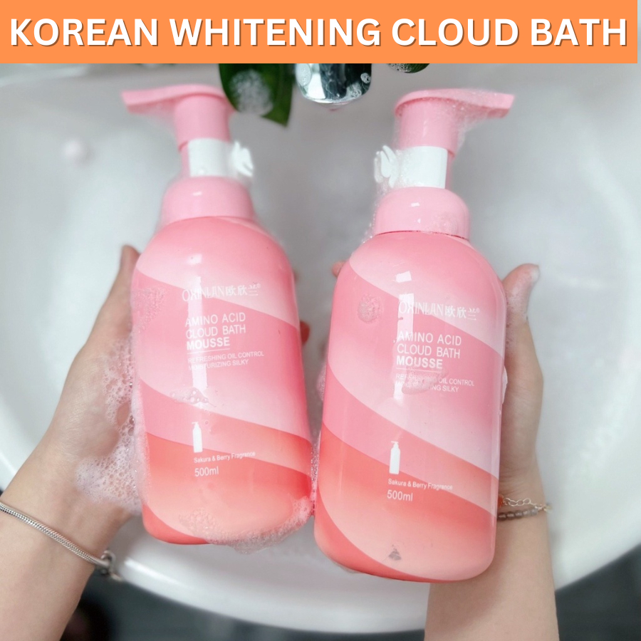 KOREAN WHITENING CLOUD BATH Amino Acid Cloud Bath Mousse Whitening