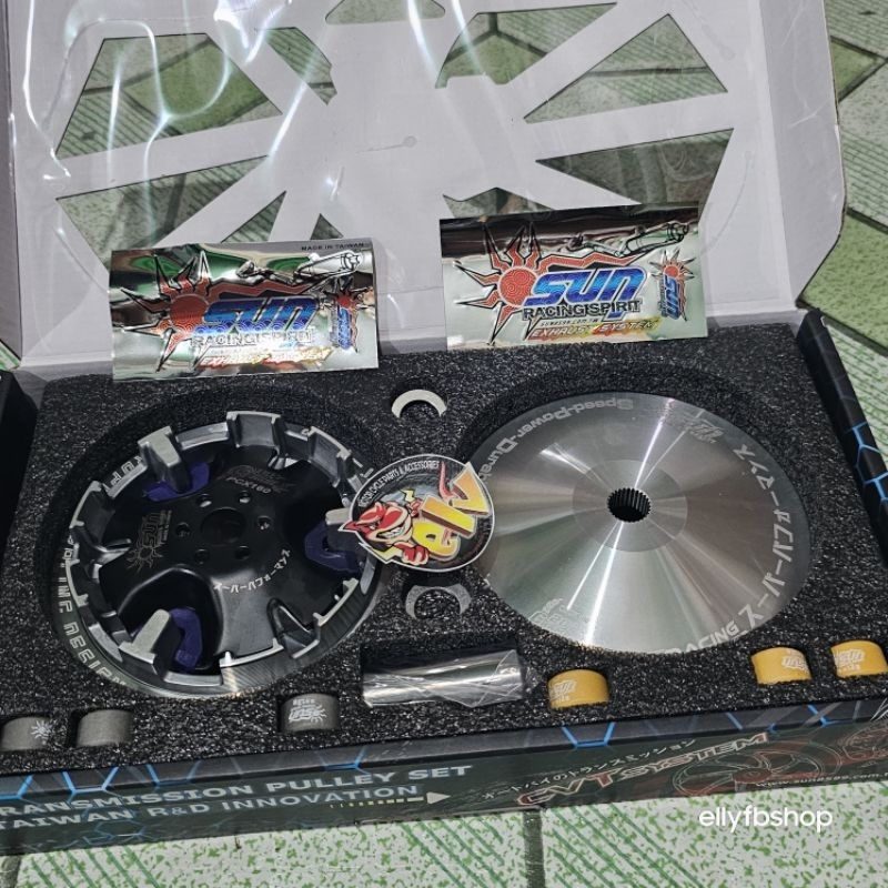 Pulley Set PCX160 Sun Racing Spirit | Shopee Philippines