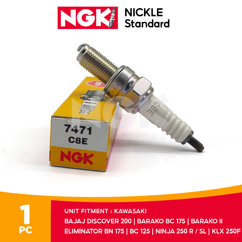 NGK Spark Plug Motorcycle Kawasaki BAJAJ Discover Barako II Eliminator