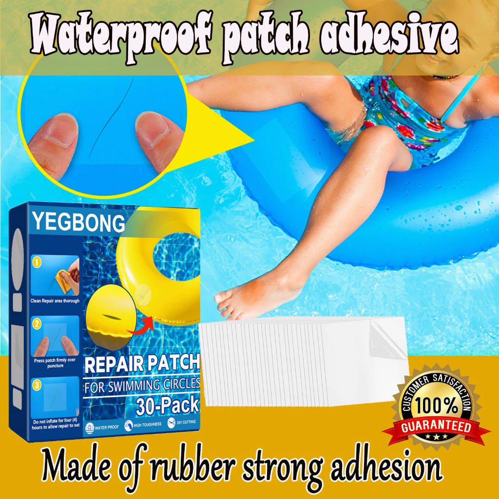 60pcs swimming pool patches pool patch tape for inflatable pool repair