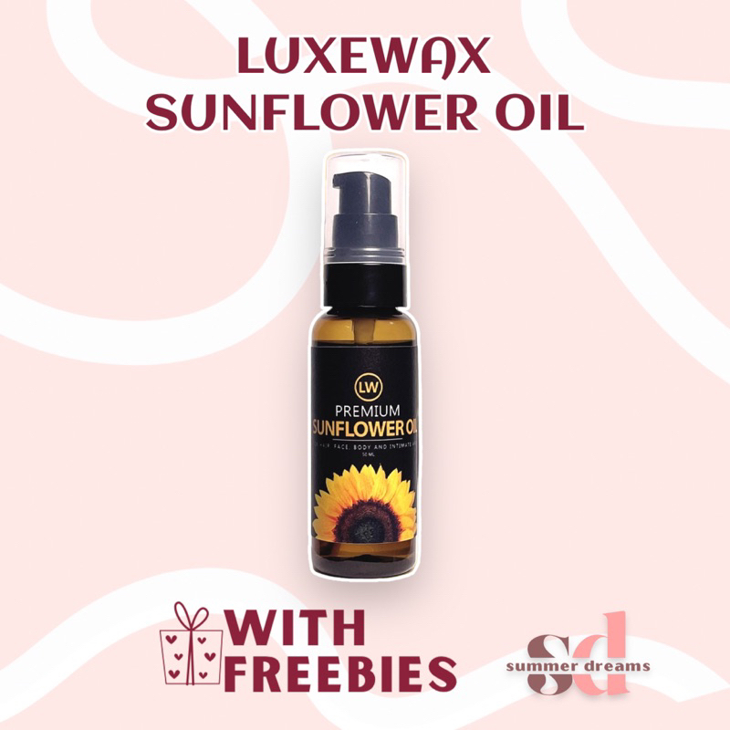 Luxewax Premium Sunflower Oil Waxing After Care Hair Face Body Intimate