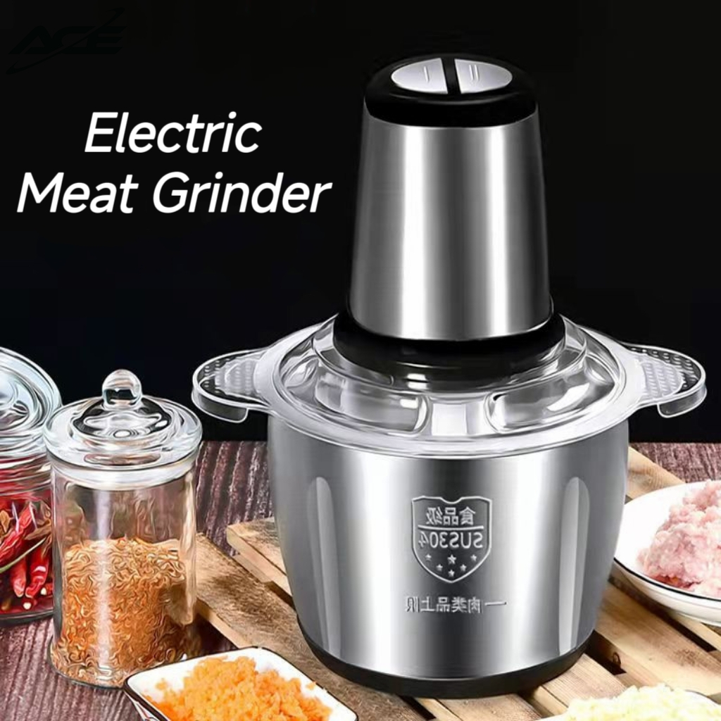 2L Meat Grinder Electric Food Processor Food Grinder Multifunction