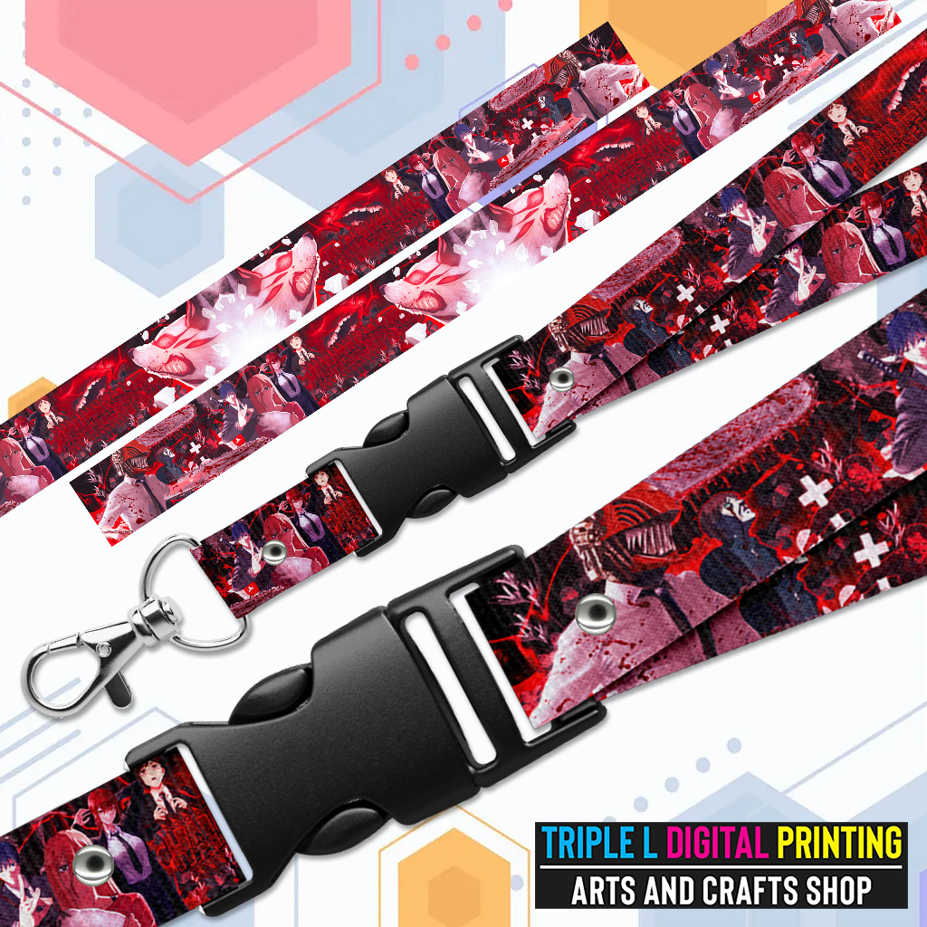 CHAINSAW MAN LANYARD CHAINSAW MAN ID LACE ANIME ID LANYARD ID