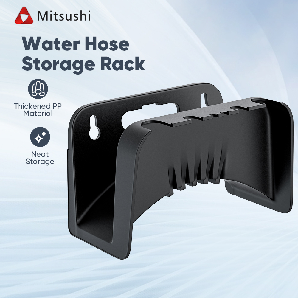 Mitsushi Garden Hose Pipe Hanger Holder Plastic Storage Rack Tap