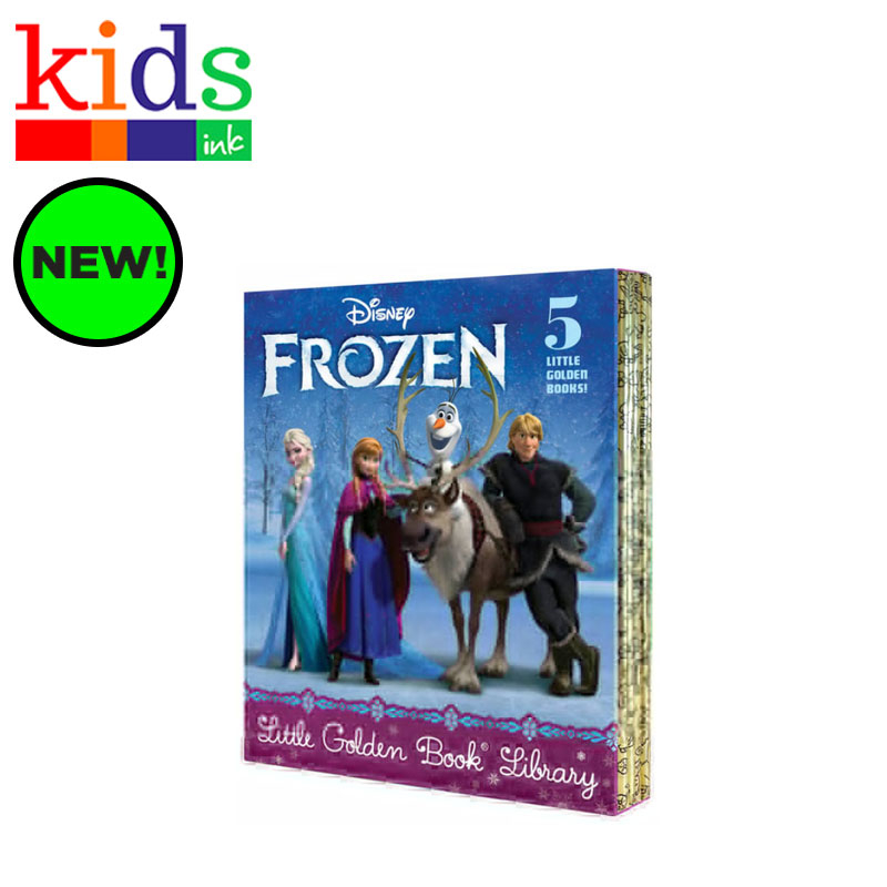 Frozen Little Golden Book Library (Disney Frozen) Kids Ink Shopee