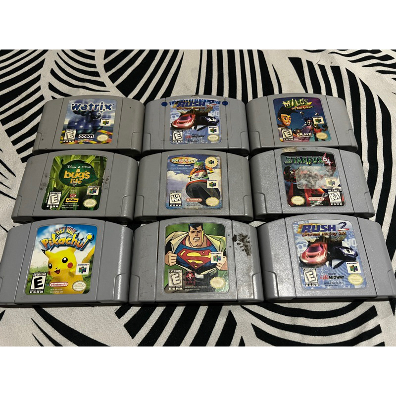 Nintendo 64 Games Original | Shopee Philippines