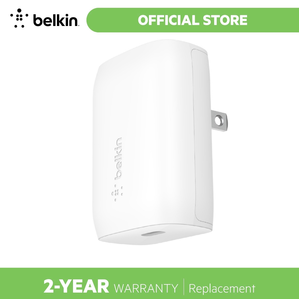 Belkin BoostCharge USBC PD 3.0 PPS Wall Charger 30W Shopee Philippines