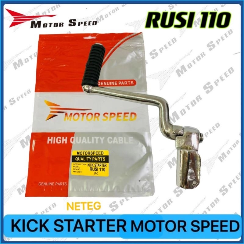 KICK STARTER KICK ARM FOR MOTORCYCLE CHROME RS 110 CT 150 RUSI 110 SSX ...