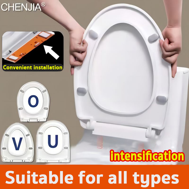 New toilet seat Toilet Seat with Slow Close U/V/O Type Standard Toilet