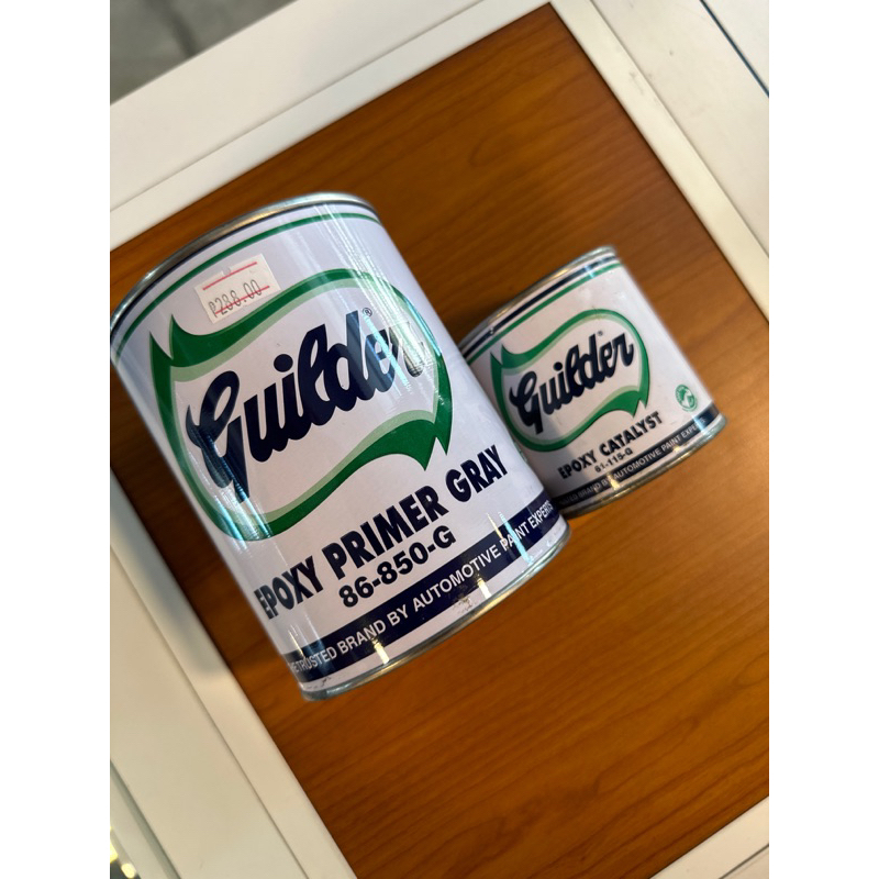 GUILDER EPOXY PRIMER GRAY WITH EPOXY CATALYST Shopee Philippines