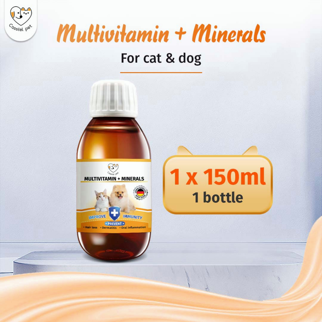 Cassiel Pet Multivitamins Supplement To Appetite Booster, Vitamins, Pet ...