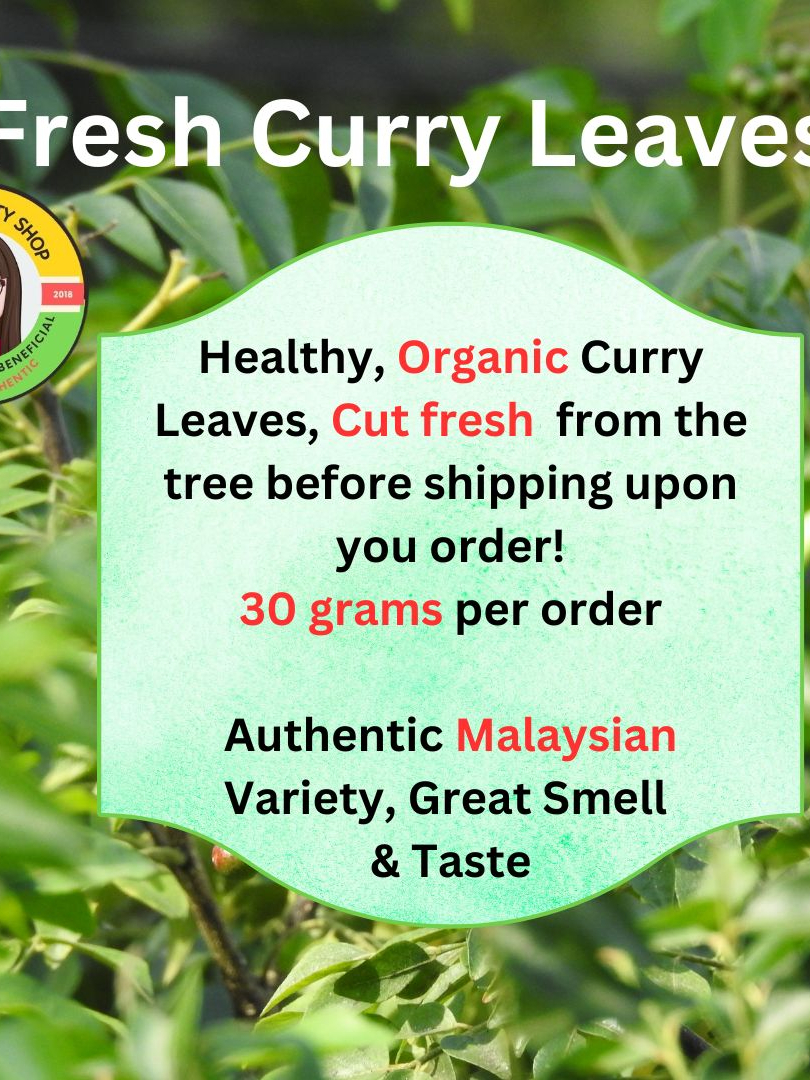 Fresh Curry Leaves (15g / 25g / 40g) (Within Luzon and MM Delivery Only