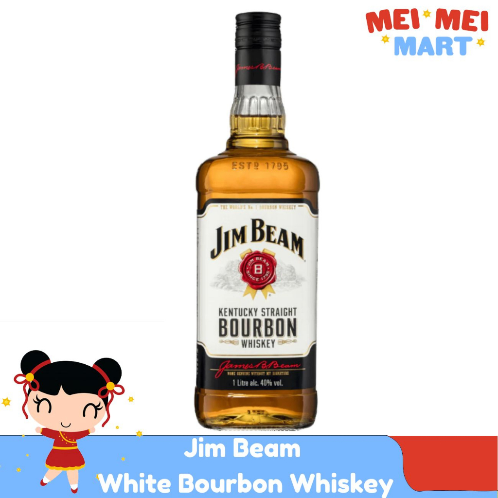 Jim Beam White Drink 750mL 1L Shopee Philippines