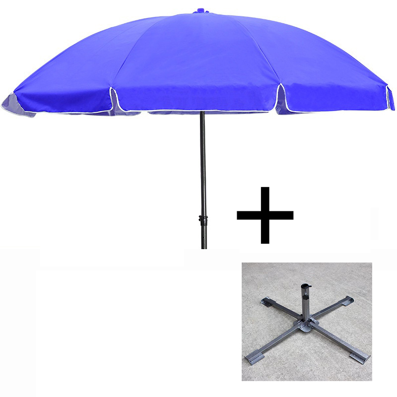 2.1M*2M Parasol Garden Patio Umbrella Sun Shade Umbrella Beach Round
