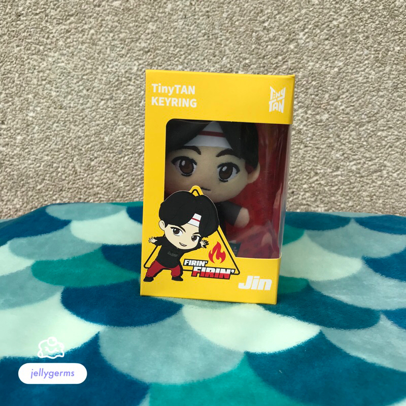 BTS Tinytan Keyring Jin Keychain Stuffed Plush Shopee Philippines