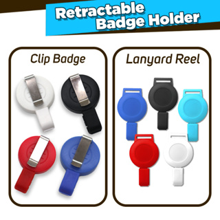 Buy Reap 3 Pack ID Badge Holder with Clip- Badge Reels Retractable
