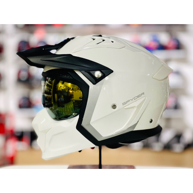 SPYDER CORE Dual Sport Helmet with Free 2 Visors | Shopee Philippines