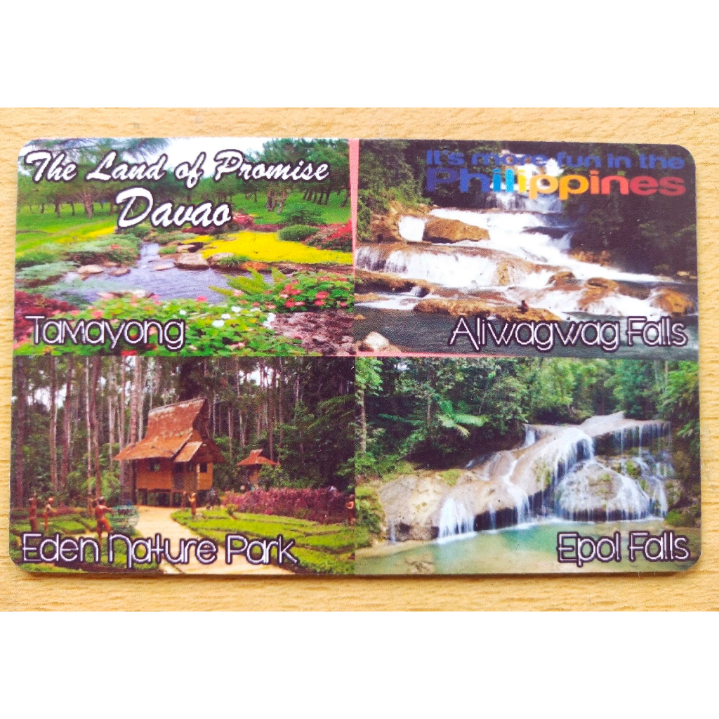 Philippine Place Ref Magnet Tourist Spot - Davao | Shopee Philippines