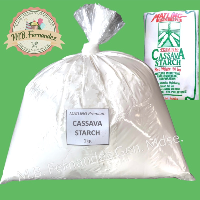 CASSAVA STARCH MATLING PREMIUM | 1kg 500g 250g | Shopee Philippines