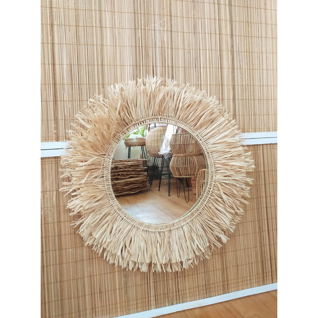 Manila Planters Rattan Mirror 15 Shopee Philippines
