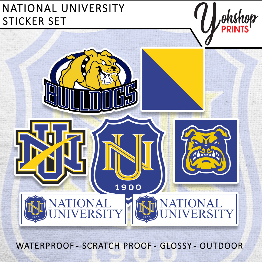 University Logos | UAAP College Logo Sticker | NU National University ...