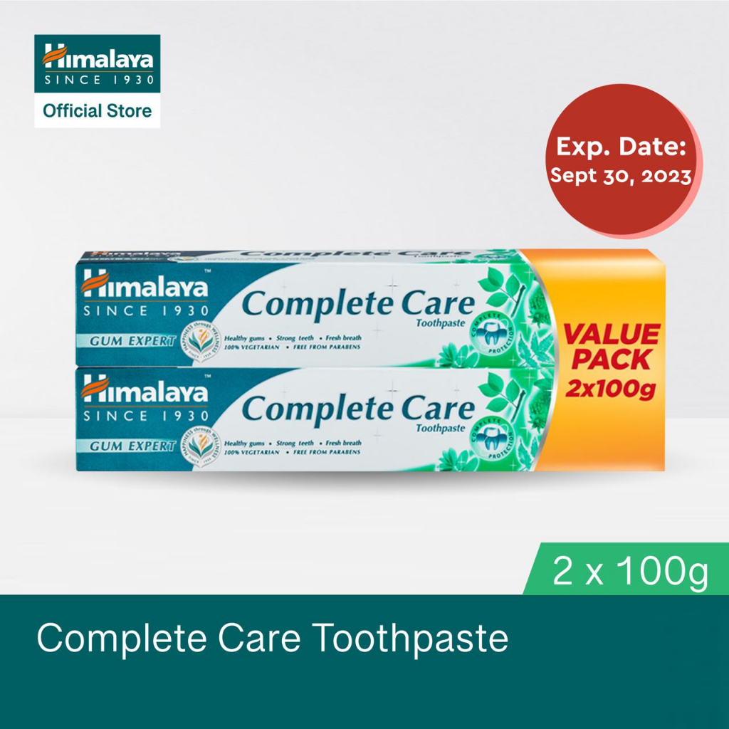 [VALUE PACK] Himalaya Complete Care Toothpaste 100g x 2 (Expiry Date ...