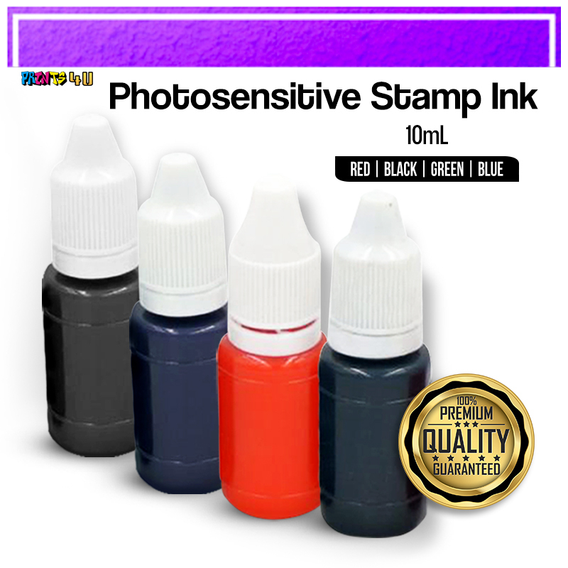 10m Oil Based Photosensitive Stamp Ink For Company Stamps & Self Inking